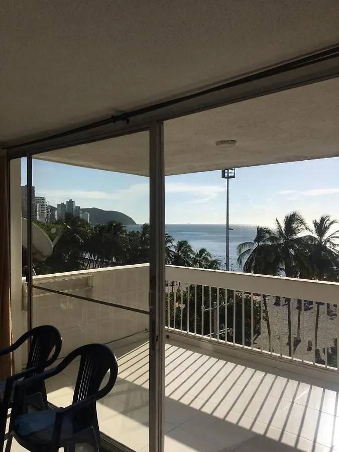 Apartamento Frente A La Playa, Santa Marta Апартаменты
